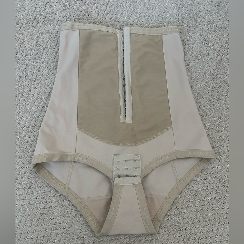 High-Waisted Beige Shapewear